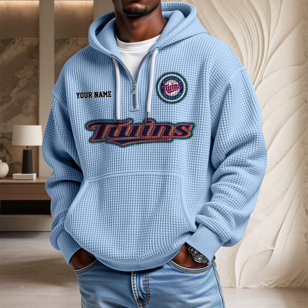 MIN x MLB Waffle Hoodie DATND TANTD