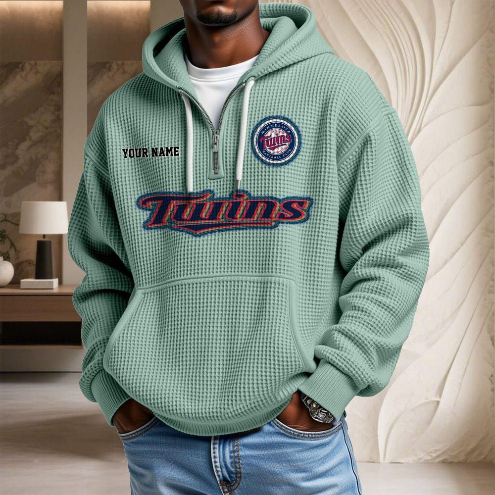 MIN x MLB Waffle Hoodie DATND TANTD
