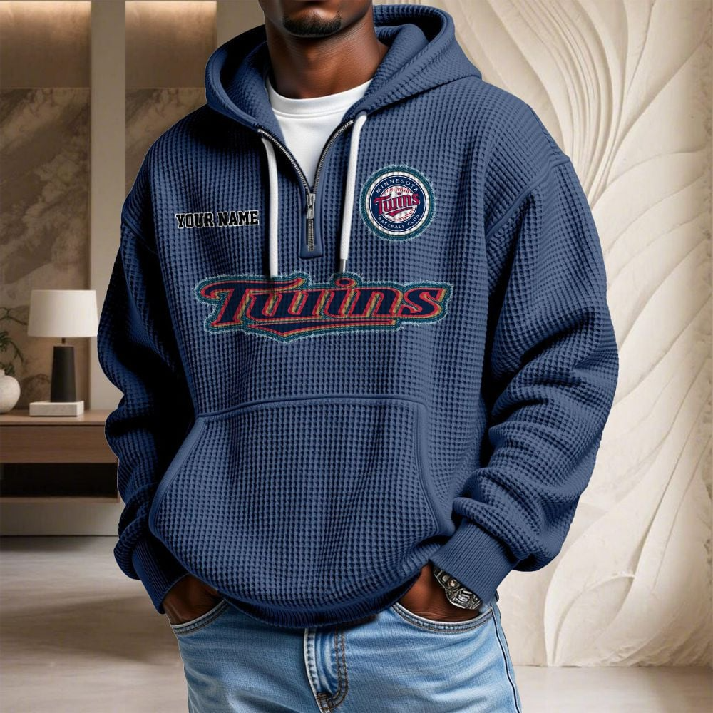 MIN x MLB Waffle Hoodie DATND TANTD