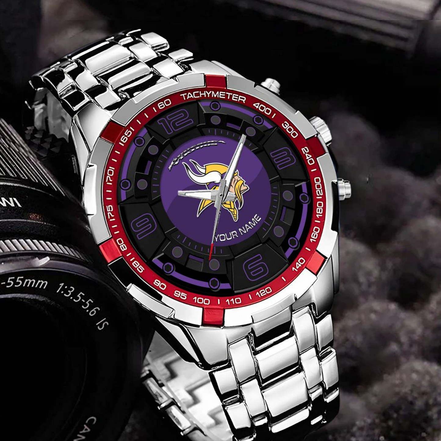 MIN x NFL Stainless Steel Watch DatND DVT