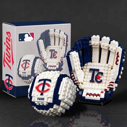 MLB Teams Baseball Glove & Ball Building Block Set NDT TDT 291125