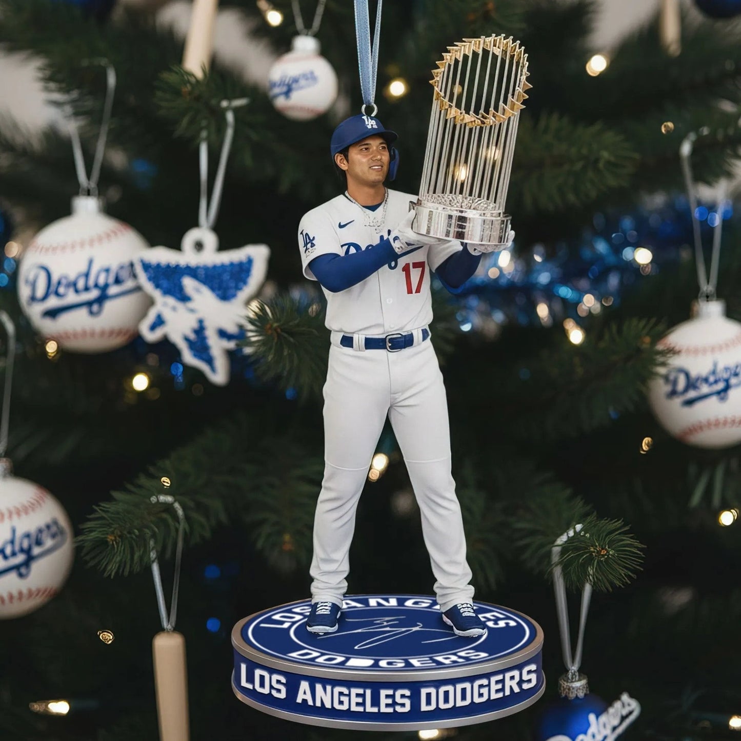 MLB x LAD World Series Champions 2025 Baseball Ornaments HLP HLPHUONG
