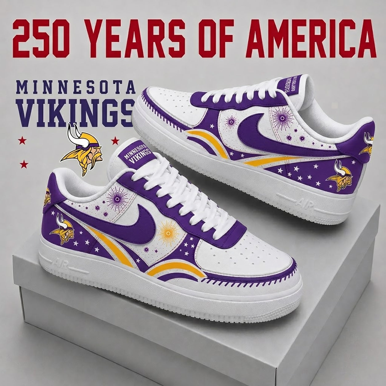 MV x NFL Premium AF1 Sneaker Gift For Fan