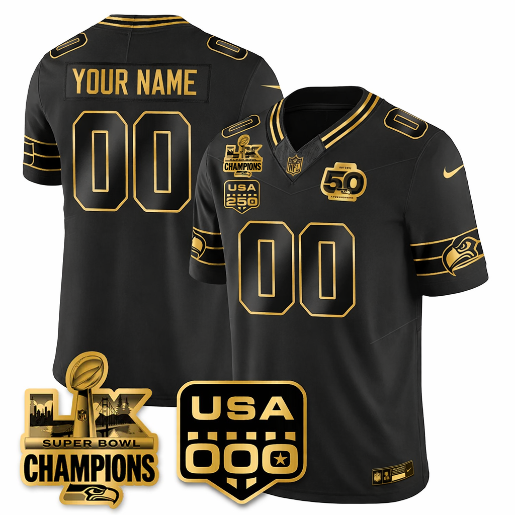 Men SEA Super Bowl LX Champions Jersey DDT NTL