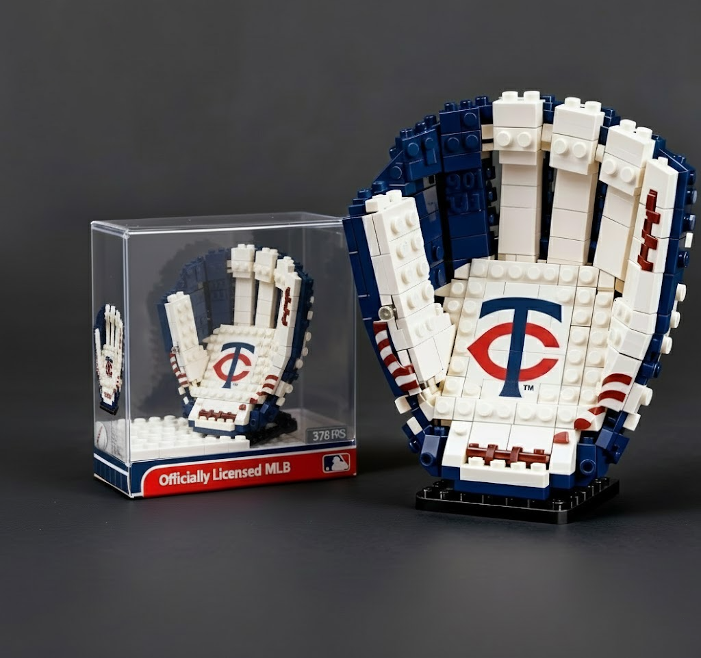 MLB Teams Baseball Glove Building Block Set Ver.2 DDT NTL
