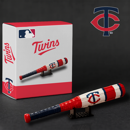 MLB Teams Baseball Bat Building Block Set DDT NTL