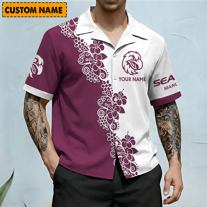 NAM X PREMIUM NRL Hawaiian Shirt Custom Name Limited Edition NDT NHT