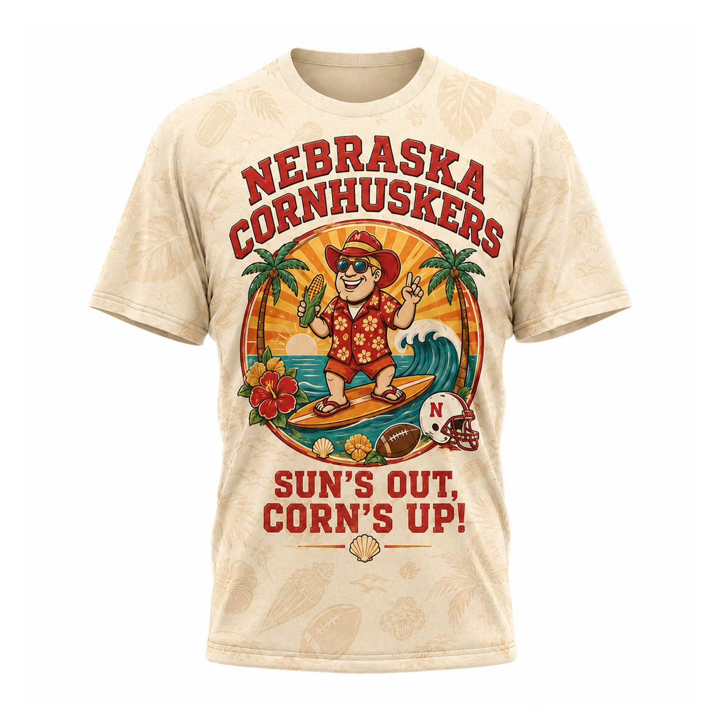 NC Premium NCAA Summer 3D T-Shirt 100626