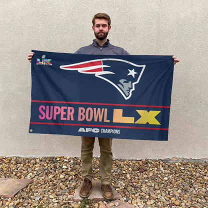NE 2025 AFC Champions 3D Double-side House Flag V1 DatND DVT