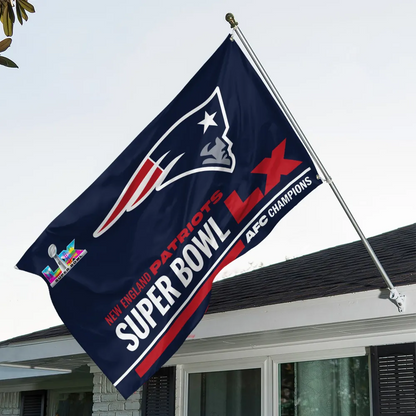 NE 2025 AFC Champions 3D Double-side House Flag V2 DatND DVT
