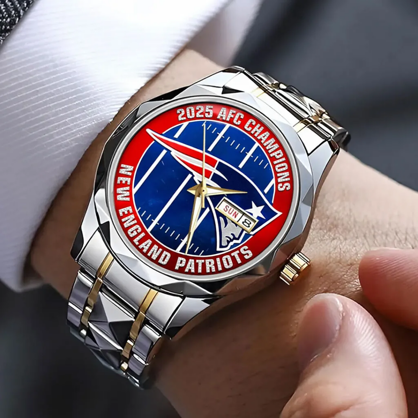 NE 2025 AFC Champions Alloy Luxury Quartz Watch V1 DatND DVT
