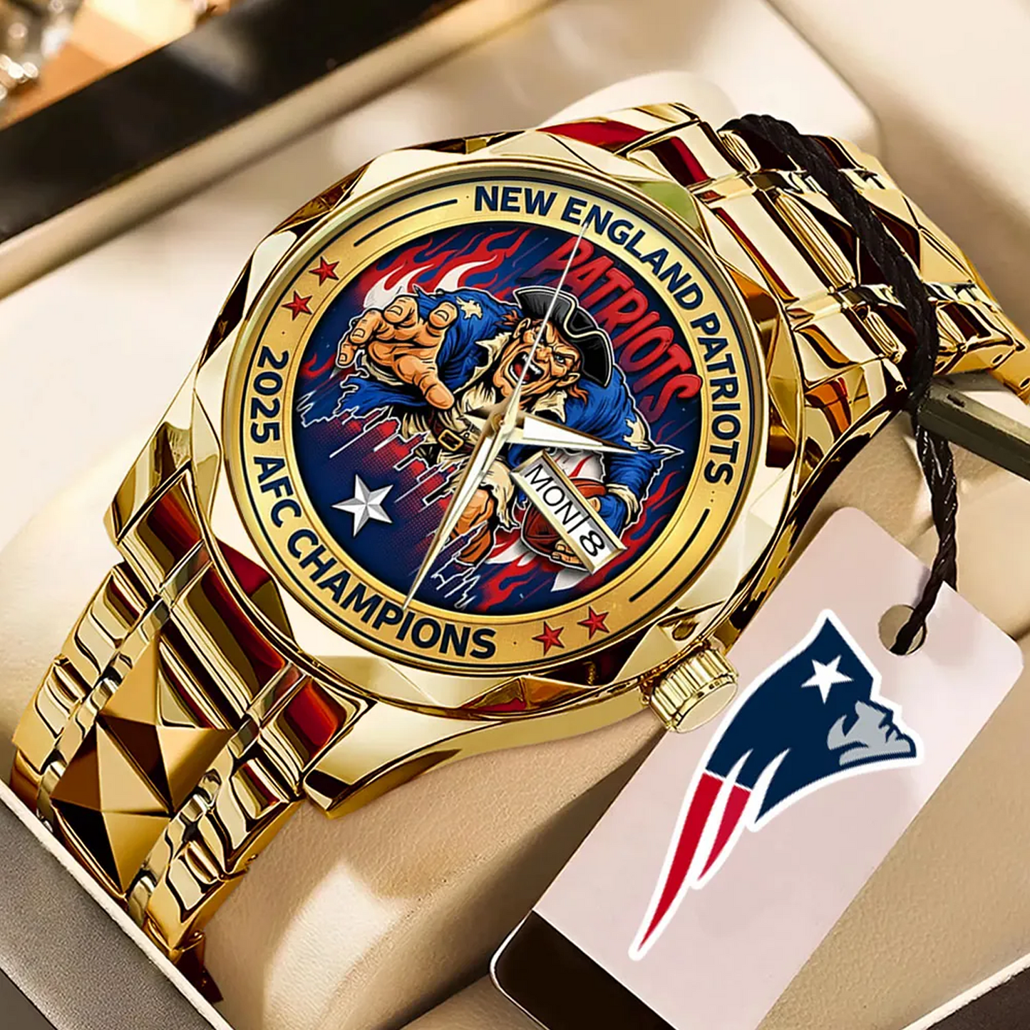 NE 2025 AFC Champions Alloy Luxury Quartz Watch V2 DatND DVT