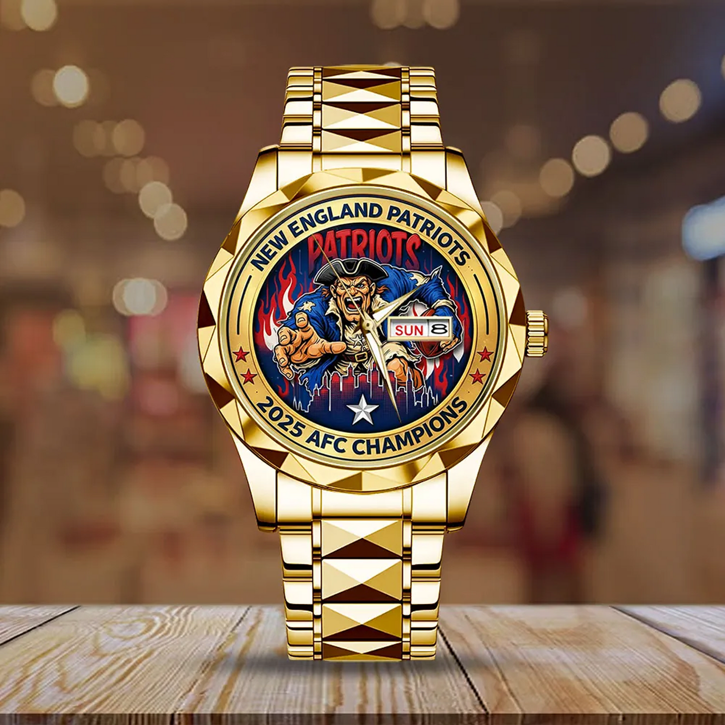 NE 2025 AFC Champions Alloy Luxury Quartz Watch V2 DatND DVT