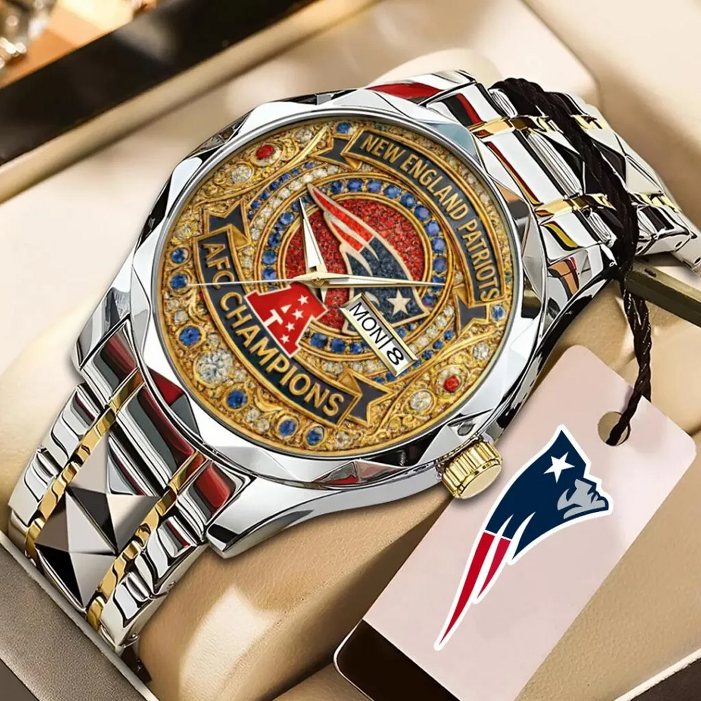 NE 2025 AFC Champions Alloy Luxury Quartz Watch V3 DatND DVT