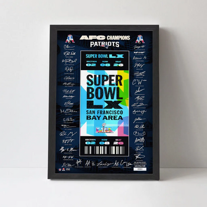 NE 2025 AFC Champions Rectangle Canvas With Inner Frame V1 DatND DVT