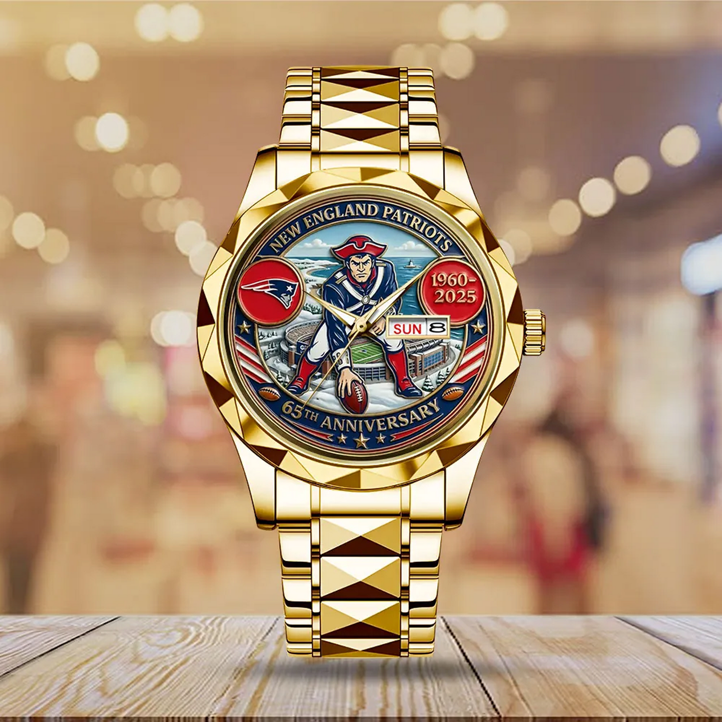 NE 65th Anniversary Alloy Luxury Quartz Watch V4 DatND DVT