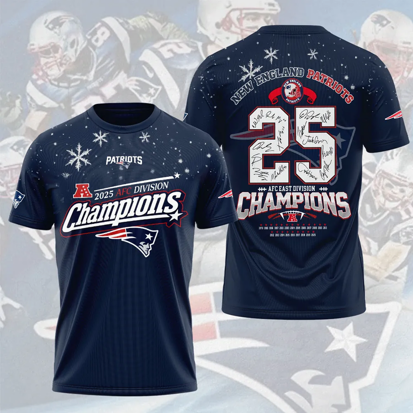 NE x NFL AFC Champions 2026 3D Apparel V5DatND DVT