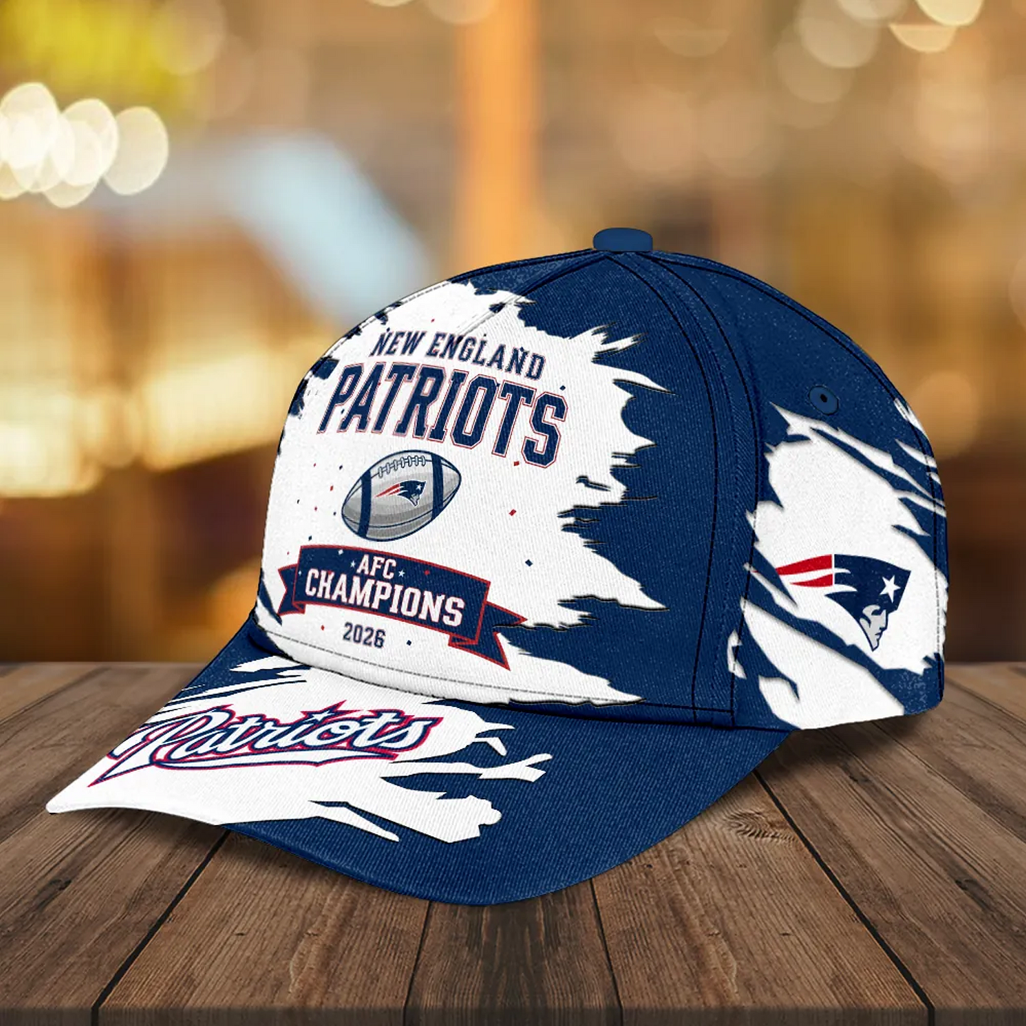 NE x NFL AFC Champions 2026 Classic Cap V1DatND DVT