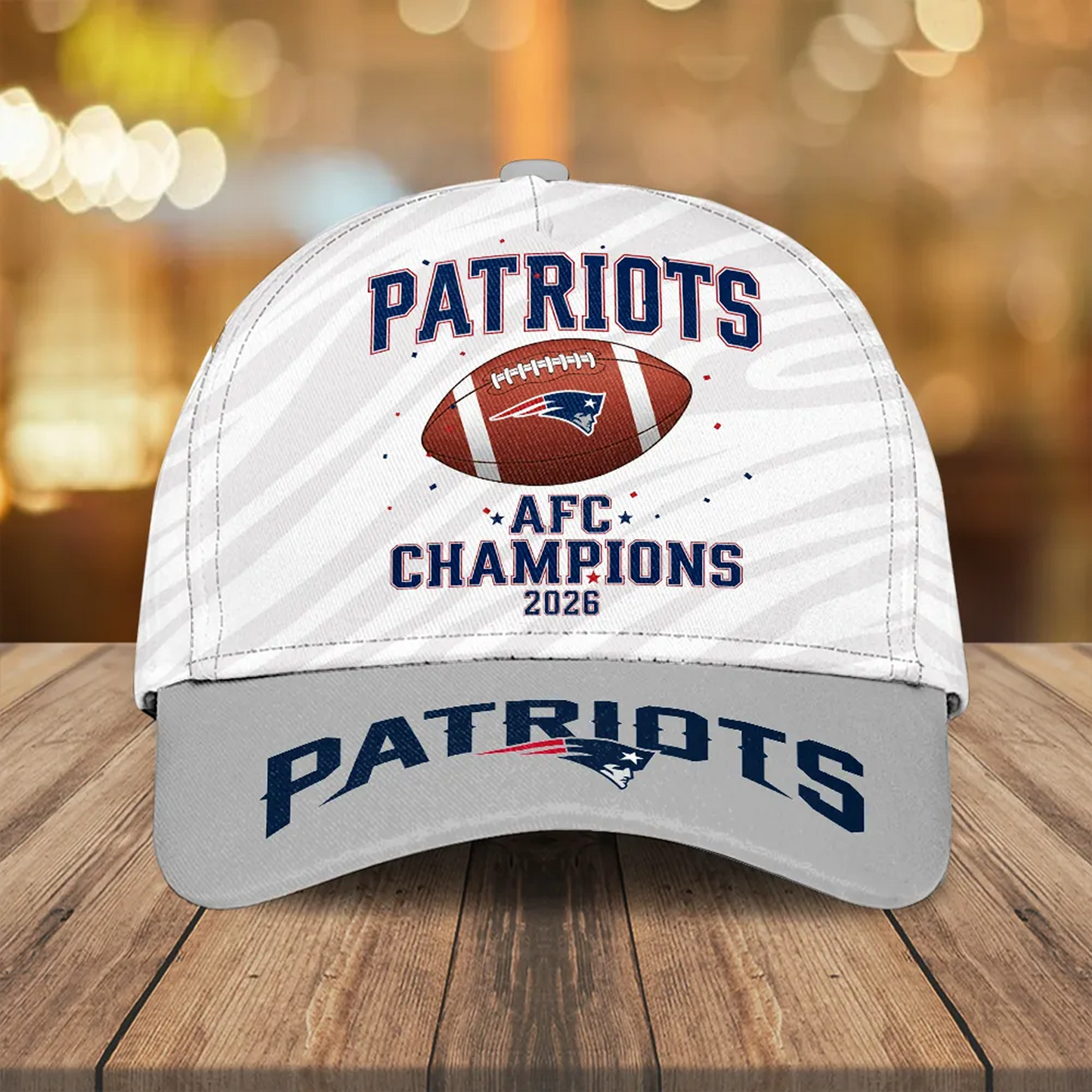 NE x NFL AFC Champions 2026 Classic Cap V2DatND DVT