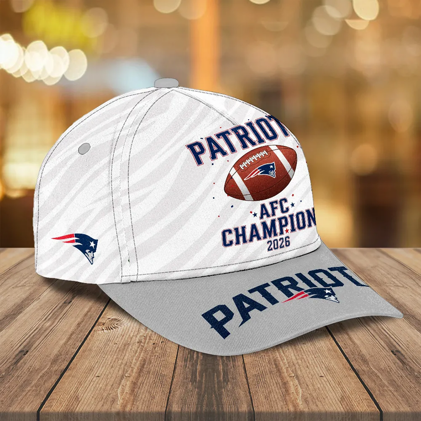 NE x NFL AFC Champions 2026 Classic Cap V2DatND DVT