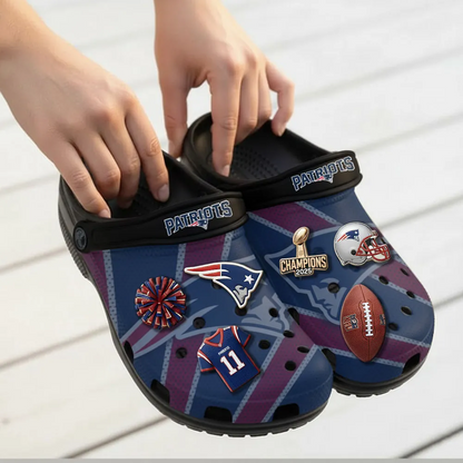 NE x NFL Custom Clogs V1DatND DVT