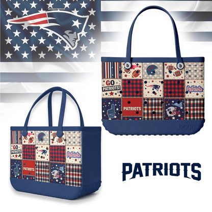 NEP Premium NFL Patchwork Design Beach Tote Bag DDT CTND