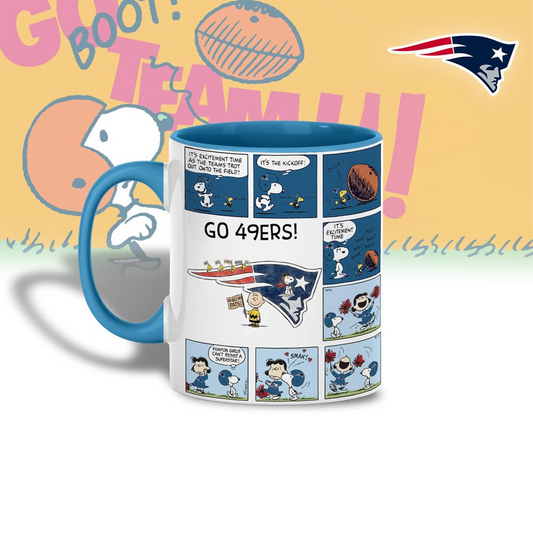 NEP Premium NFL Peanuts Comic Mug DDT  CTND