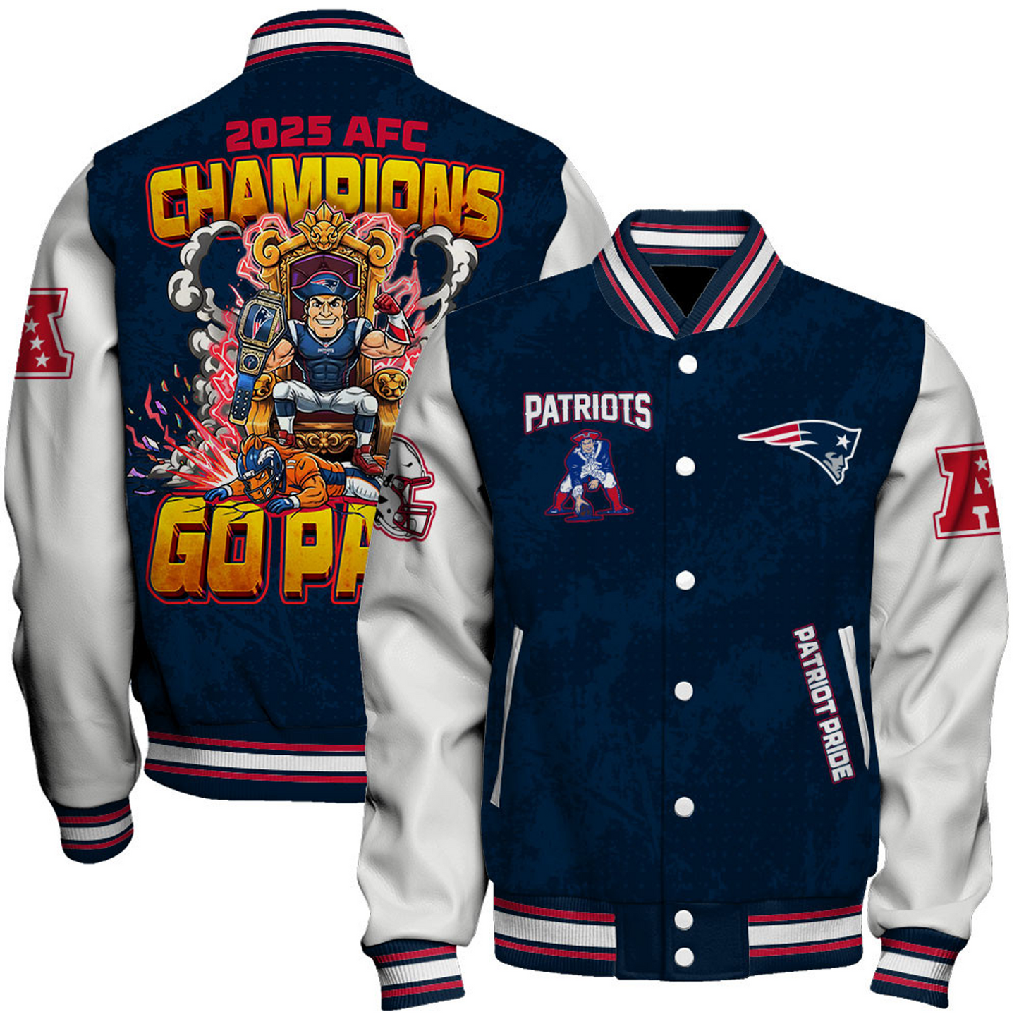 NEP x 2025 AFC Champions Premium Varsity Jacket V14 DATND TANTD