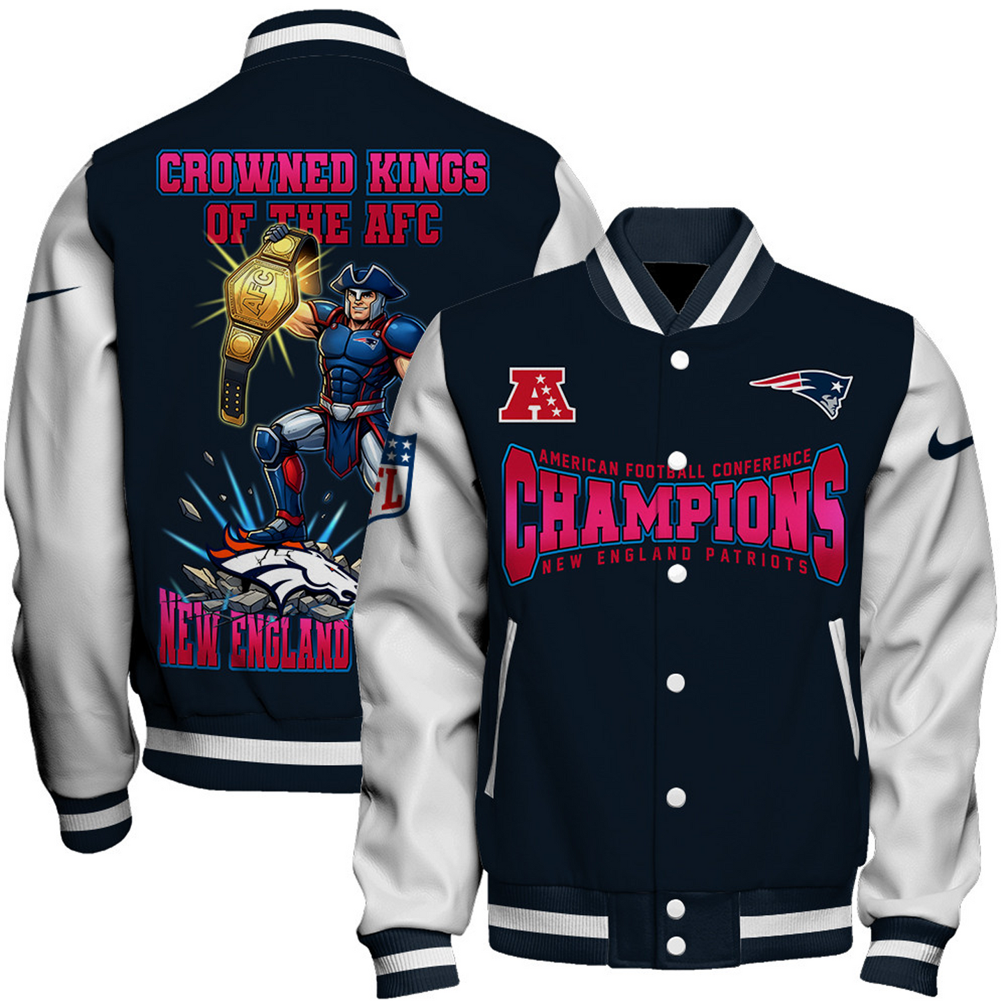 NEP x 2025 AFC Champions Premium Varsity Jacket V15 DATND TANTD