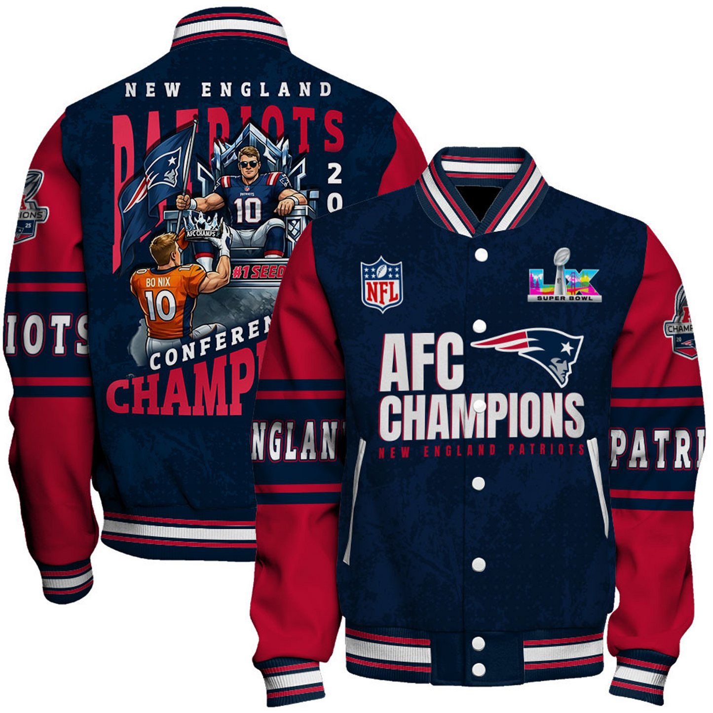 NEP x 2025 AFC Champions Premium Varsity Jacket V2 DATND TANTD
