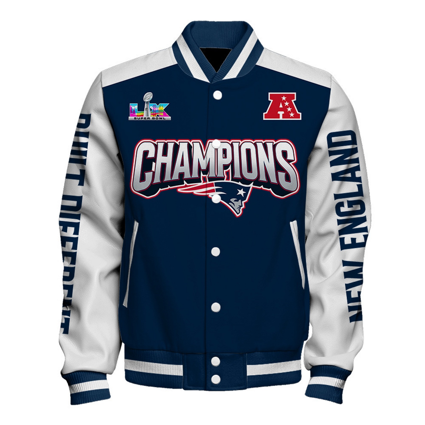 NEP x 2025 AFC Champions Premium Varsity Jacket V6 DATND TANTD