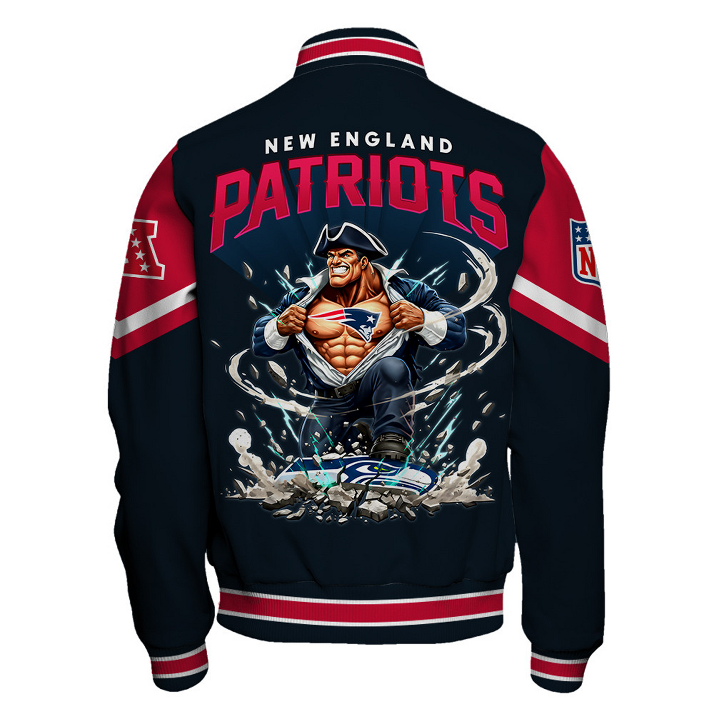 NEP x 2025 AFC Champions Premium Varsity Jacket V7 DATND TANTD