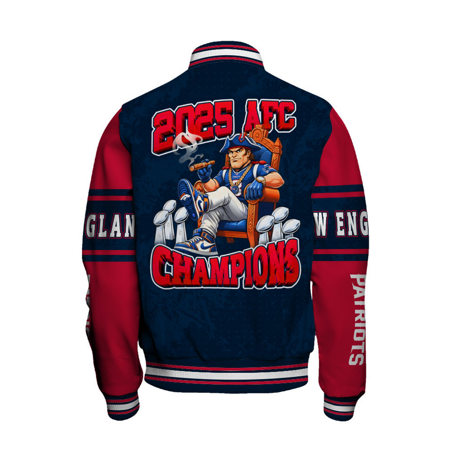 NEP x 2025 AFC Champions Premium Varsity Jacket V8 DATND TANTD