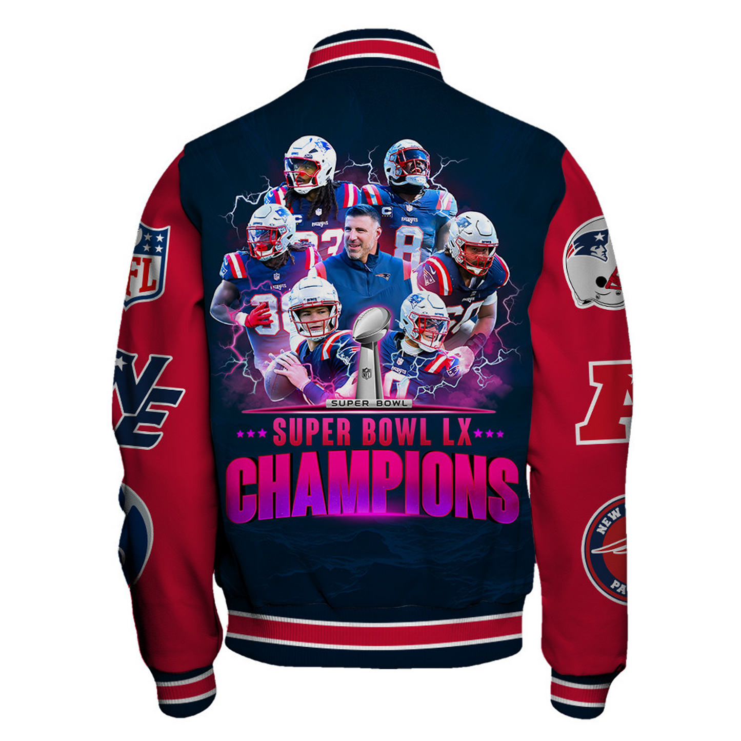 NEP x 2025 AFC Champions Premium Varsity Jacket V9 DATND TANTD