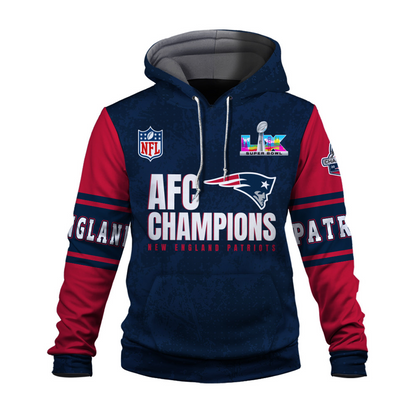 NEP x NFC Conference Champions 3D Hoodie V2 DATND TANTD