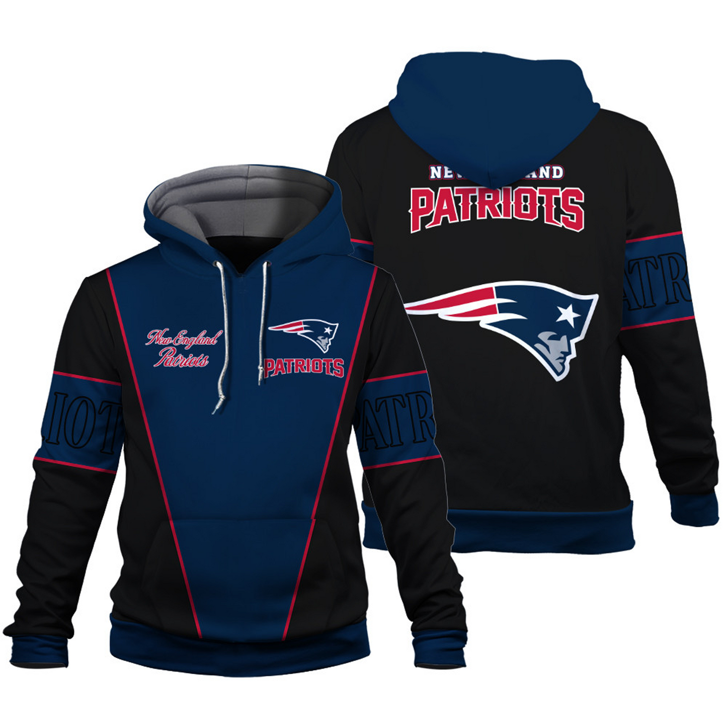 NEP x NFC Conference Champions 3D Hoodie V3 DATND TANTD