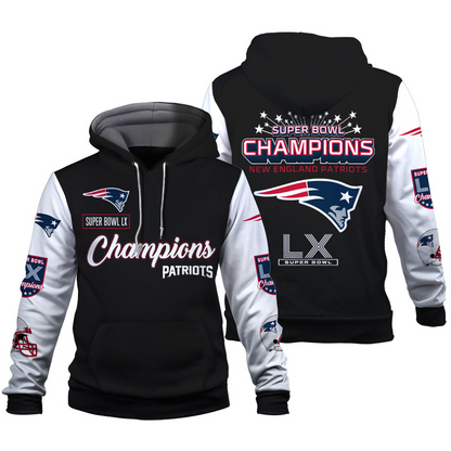 NEP x NFC Conference Champions 3D Hoodie V4 DATND TANTD