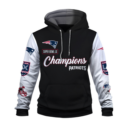NEP x NFC Conference Champions 3D Hoodie V4 DATND TANTD