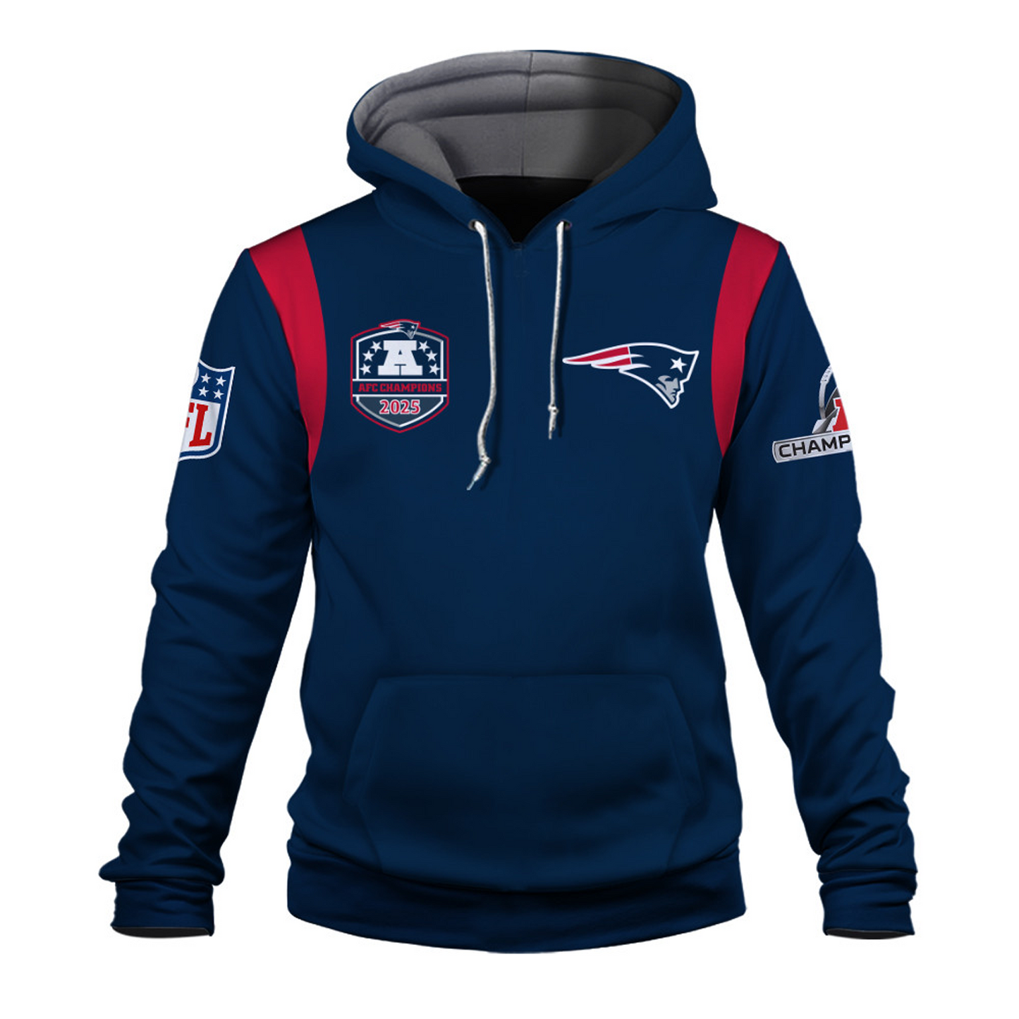 NEP x NFC Conference Champions 3D Hoodie V6 DATND TANTD