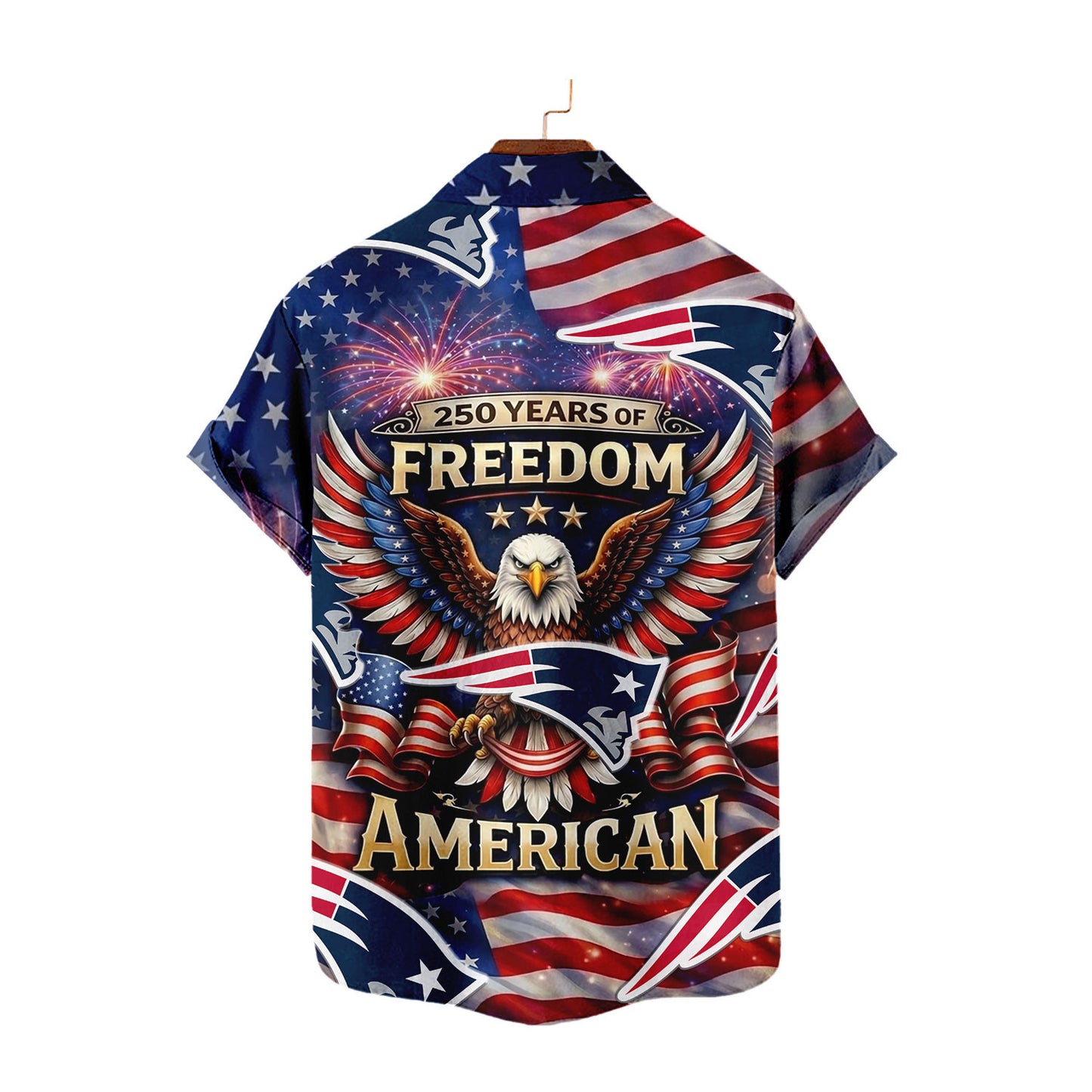 NEP x NFL America 250th Anniversary Eagles Hawaiian Shirt 090626