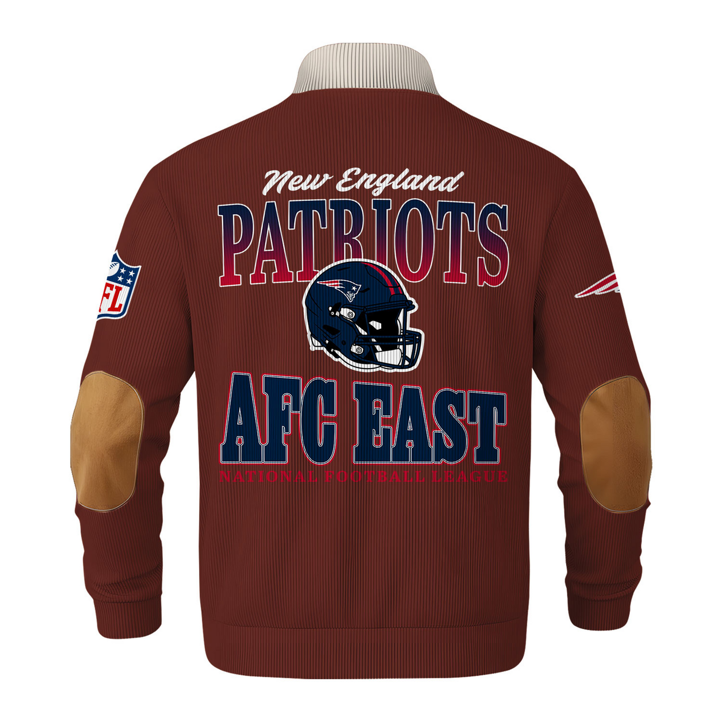 NEP x NFL Football Graphic And Arched Back Lettering Button Sweater V2 DATND TANTD