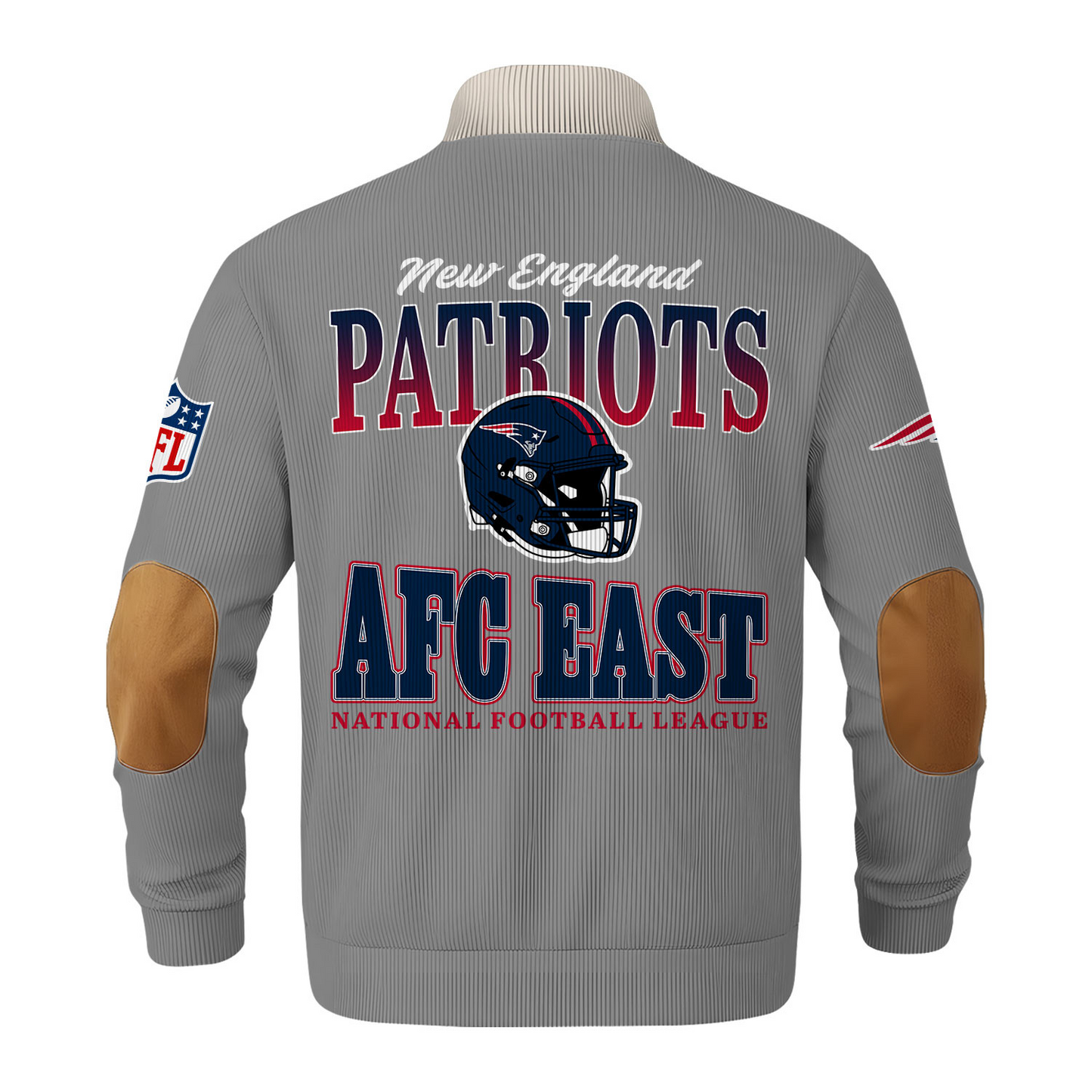 NEP x NFL Football Graphic And Arched Back Lettering Button Sweater V2 DATND TANTD