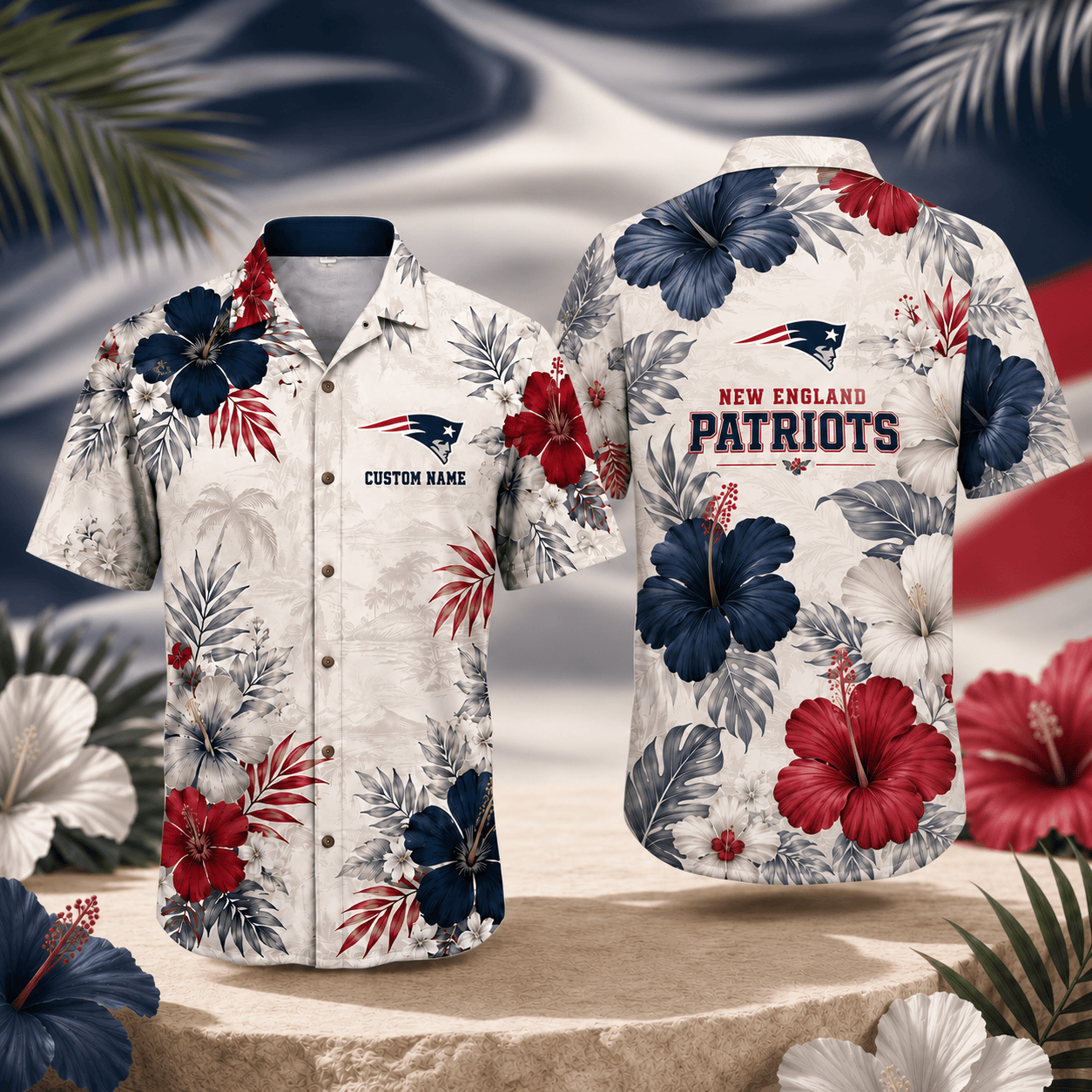 NEP x NFL Tropical Floral Hawaiian Shirt 160626