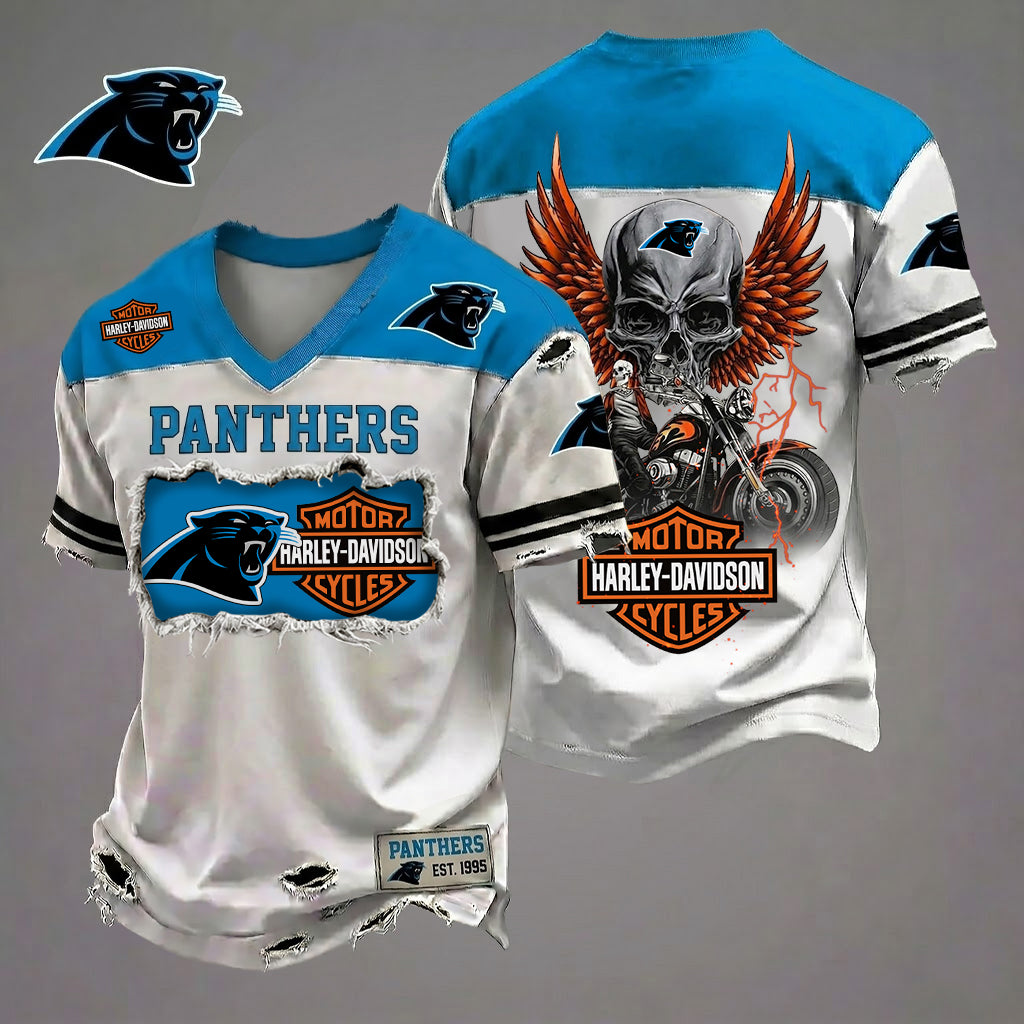 NFL CP x Motorcycle Luxury Classic T-shirt DDT 080626 TTTZ