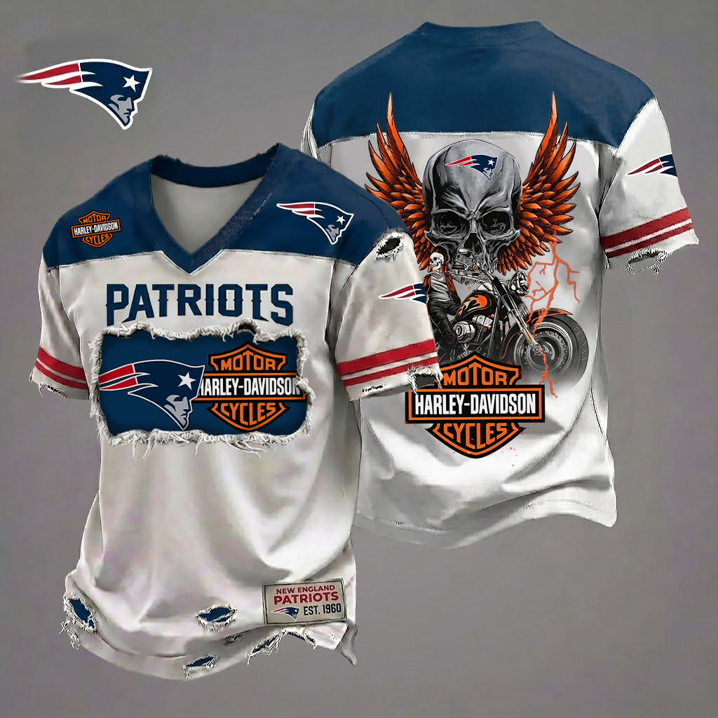 NFL NEP x Motorcycle Luxury Classic T-shirt DDT 080626 TTTZ