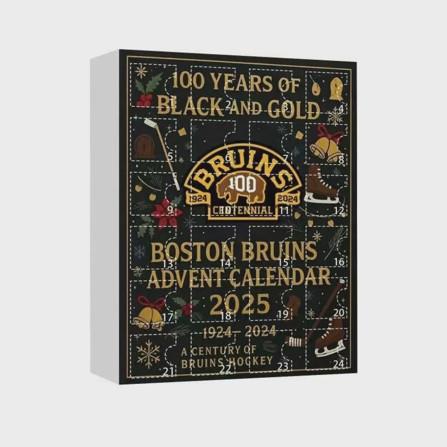 NHL BOS 100 Years of Black and Gold 2025 Advent Calendar HLP HLPHUONG
