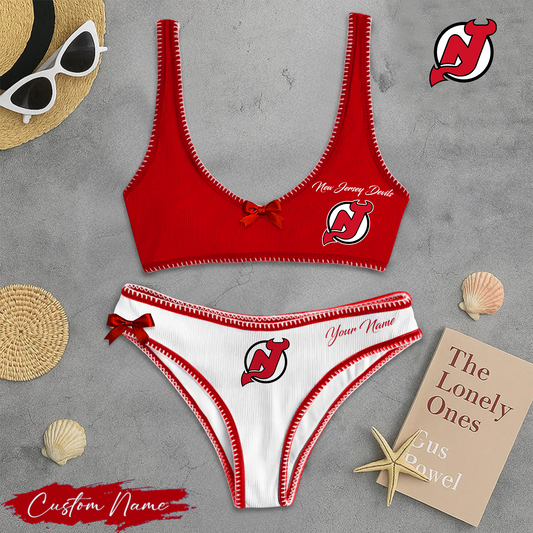 NJD X PREMIUM NHL BIKINI SET LIMITED EDITIONS FOR VALENTINES DAY NDT NHT