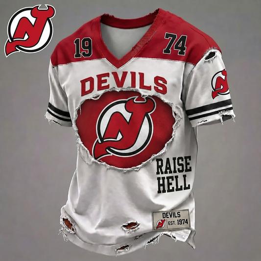 NJD x NHL V3 Luxury Classic T-shirt DDT 280526 NTL