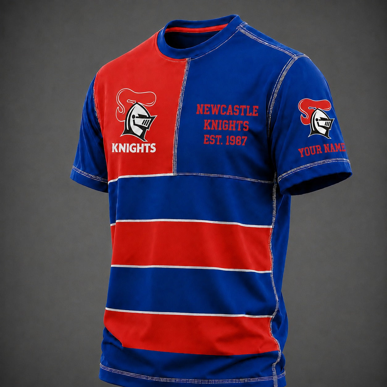 NK x NRL Premium Vintage All Over Print T-Shirt 3D Personalized Gift For True Fan