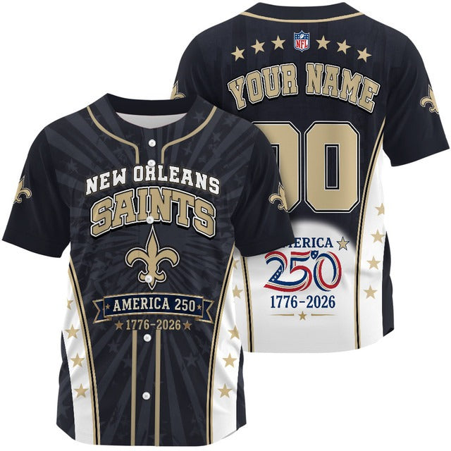 NOS x NFL 250 Years of Freedom 1776-2026 Baseball Jersey 170626